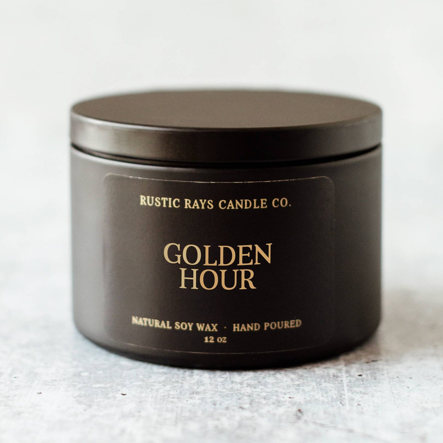 Golden Hour Double Wick Soy Candle - 12 oz