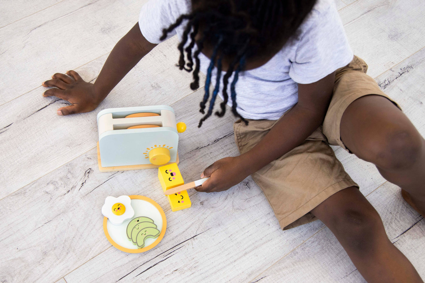 Brunch Time Wooden Toaster Set Toy