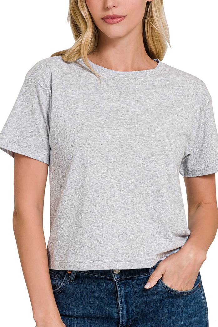 Baylor Basic Crop Tee