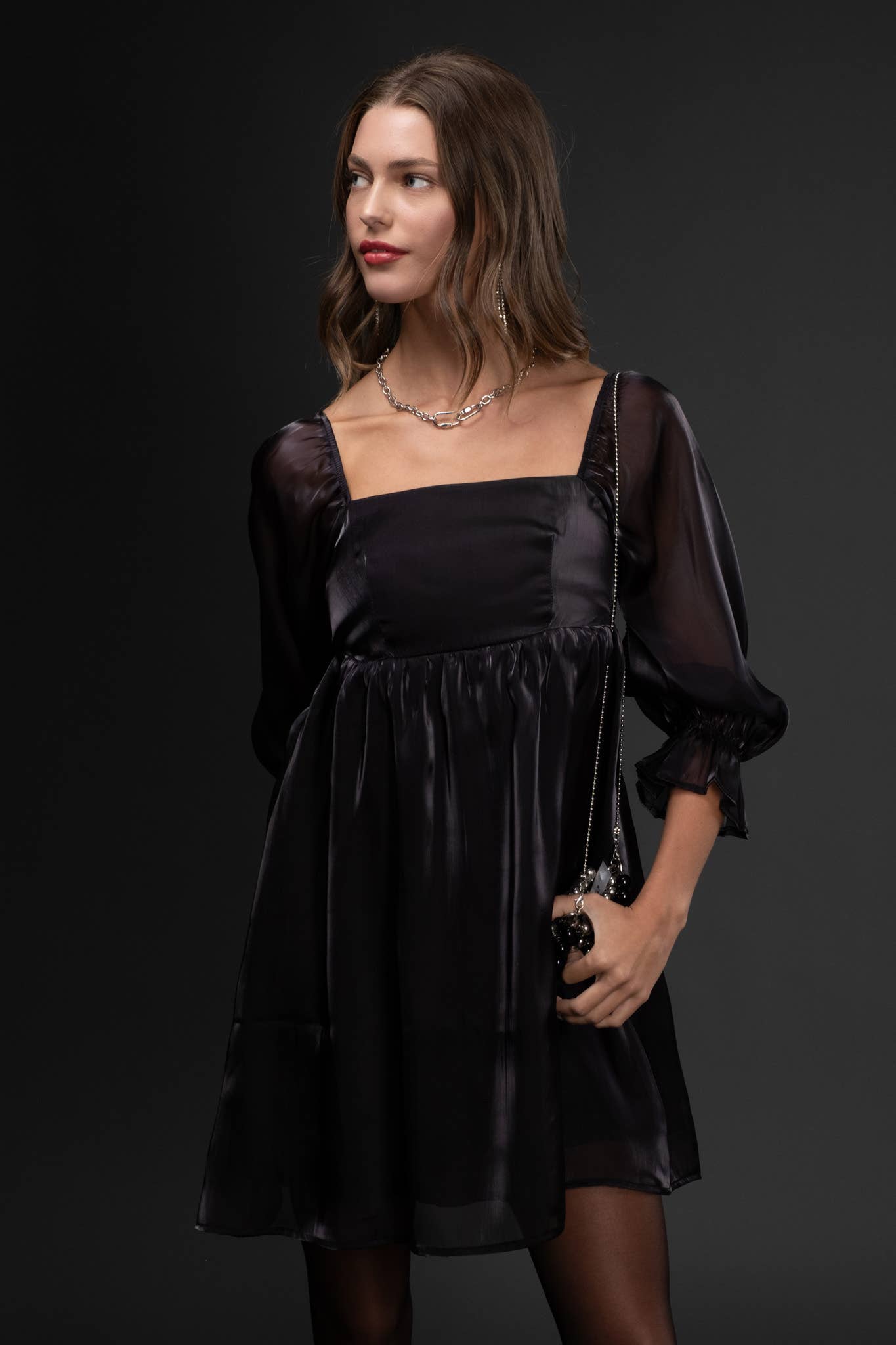 Last Night Babydoll Dress