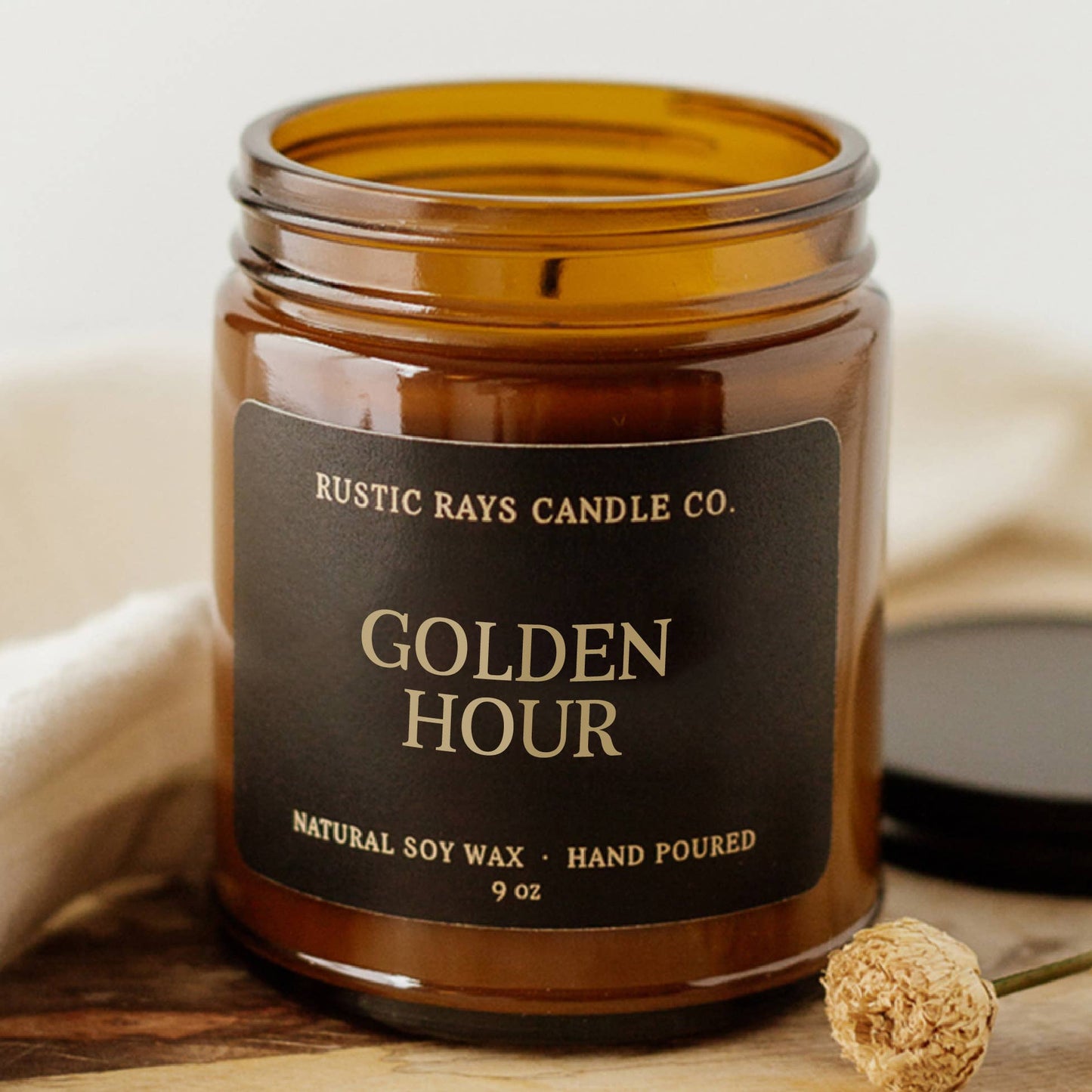Golden Hour Soy Candle - 9 oz