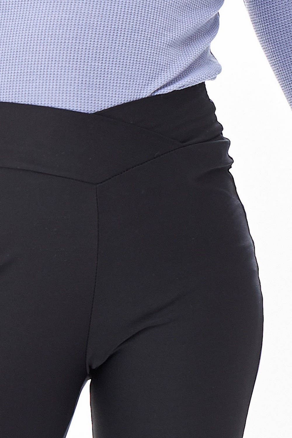 Girls Crossover Flare Leggings