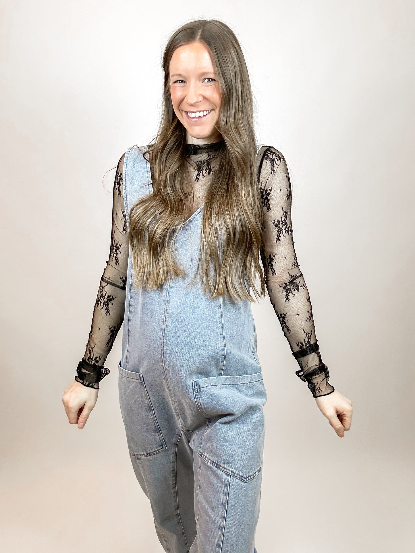 Memphis Lace Top | Black
