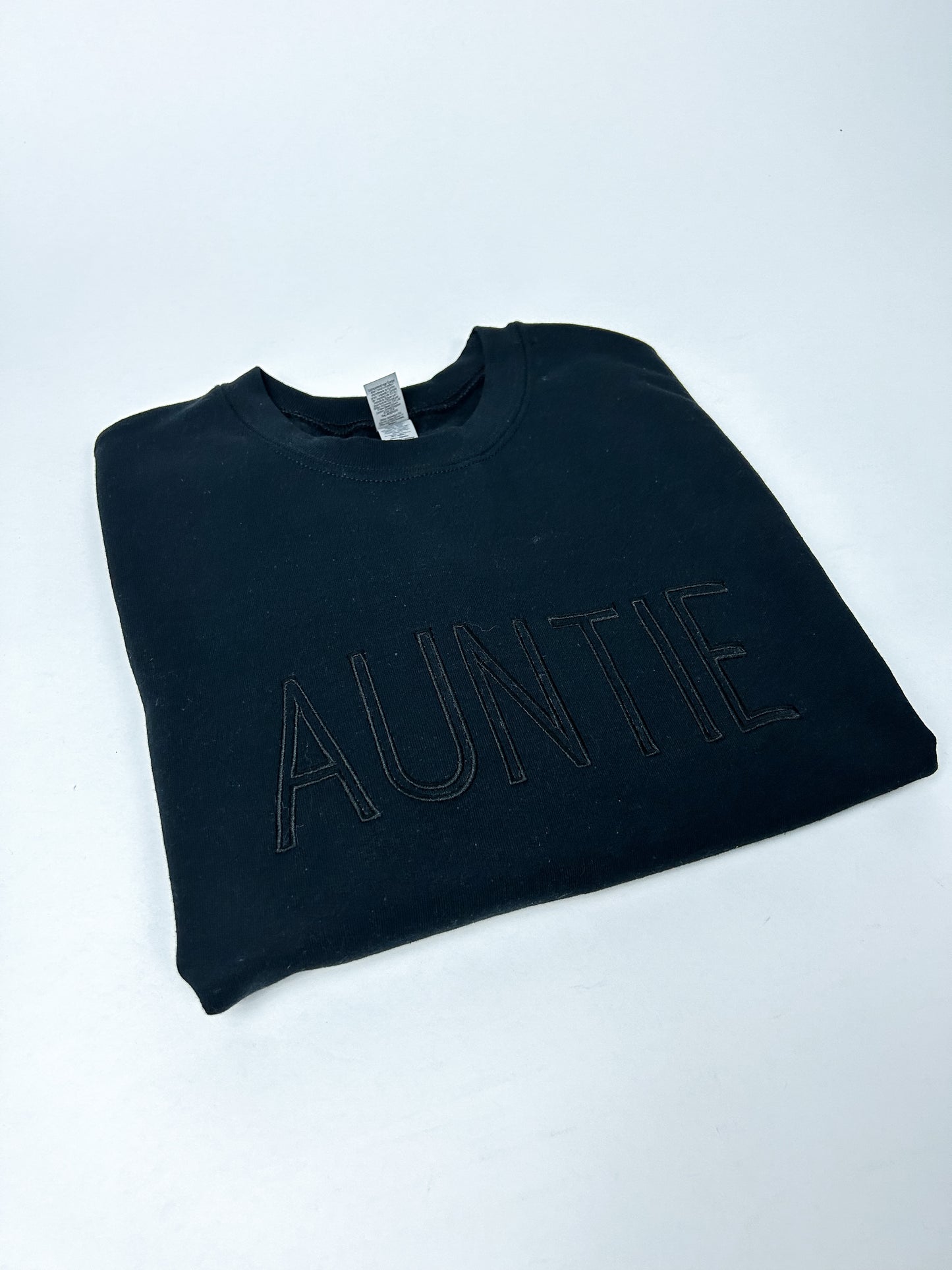 Monochromatic Auntie Crewneck