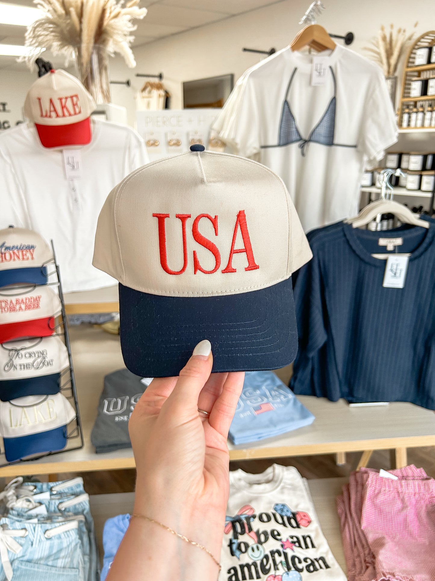 USA Embroidered Hat