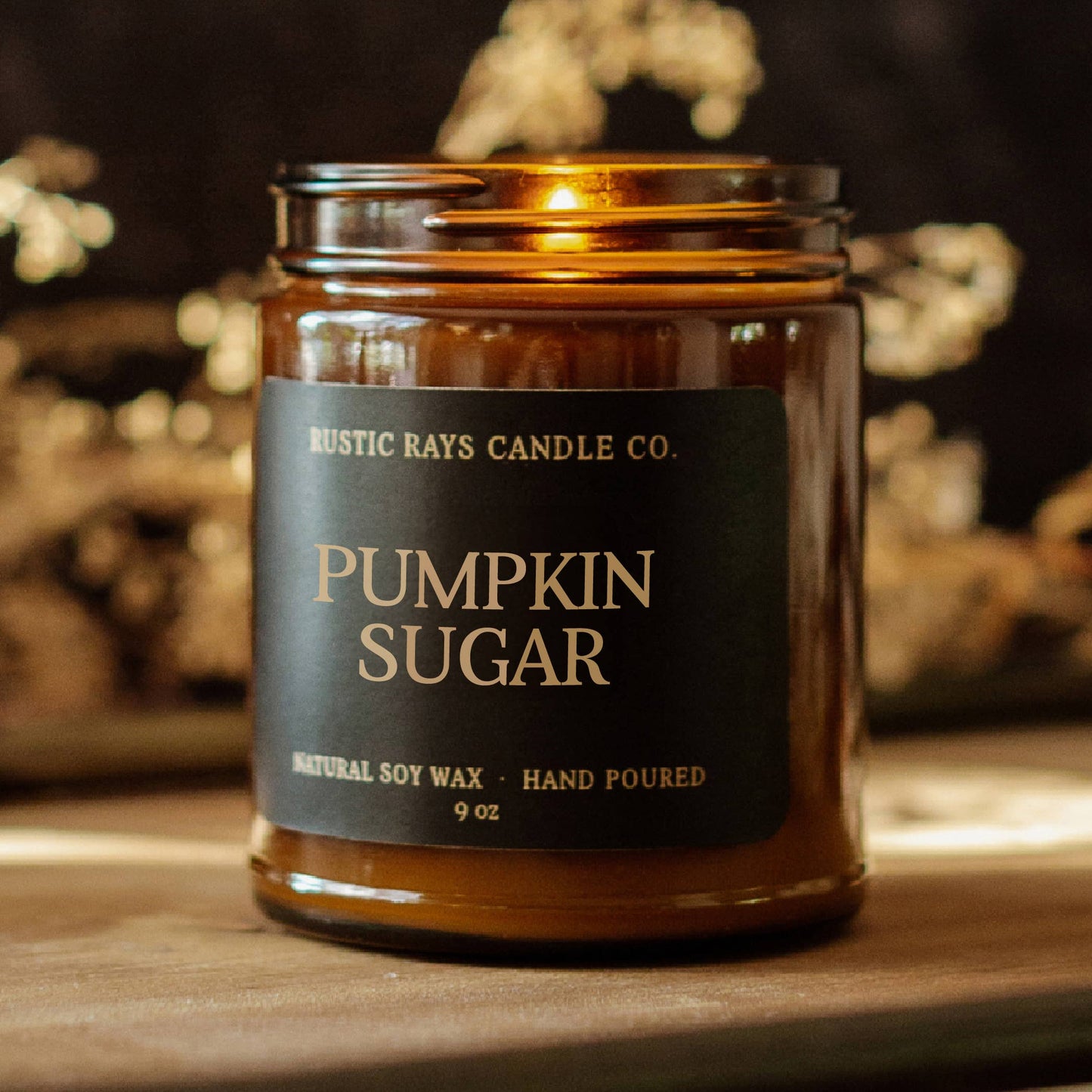 Pumpkin Sugar Soy Candle - 9 oz