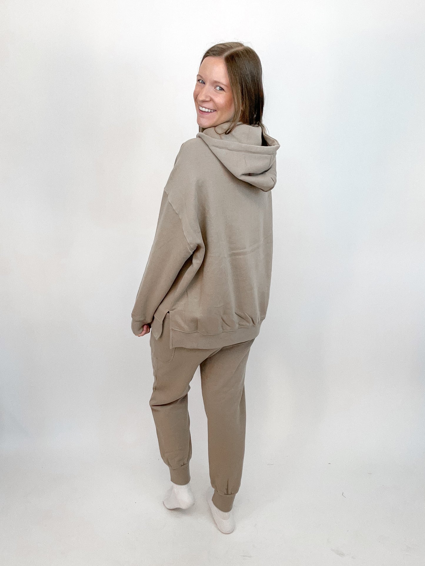 In Touch Hoodie | Sand