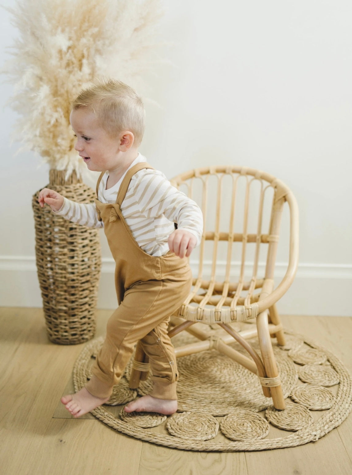 Bamboo Knotted Overalls