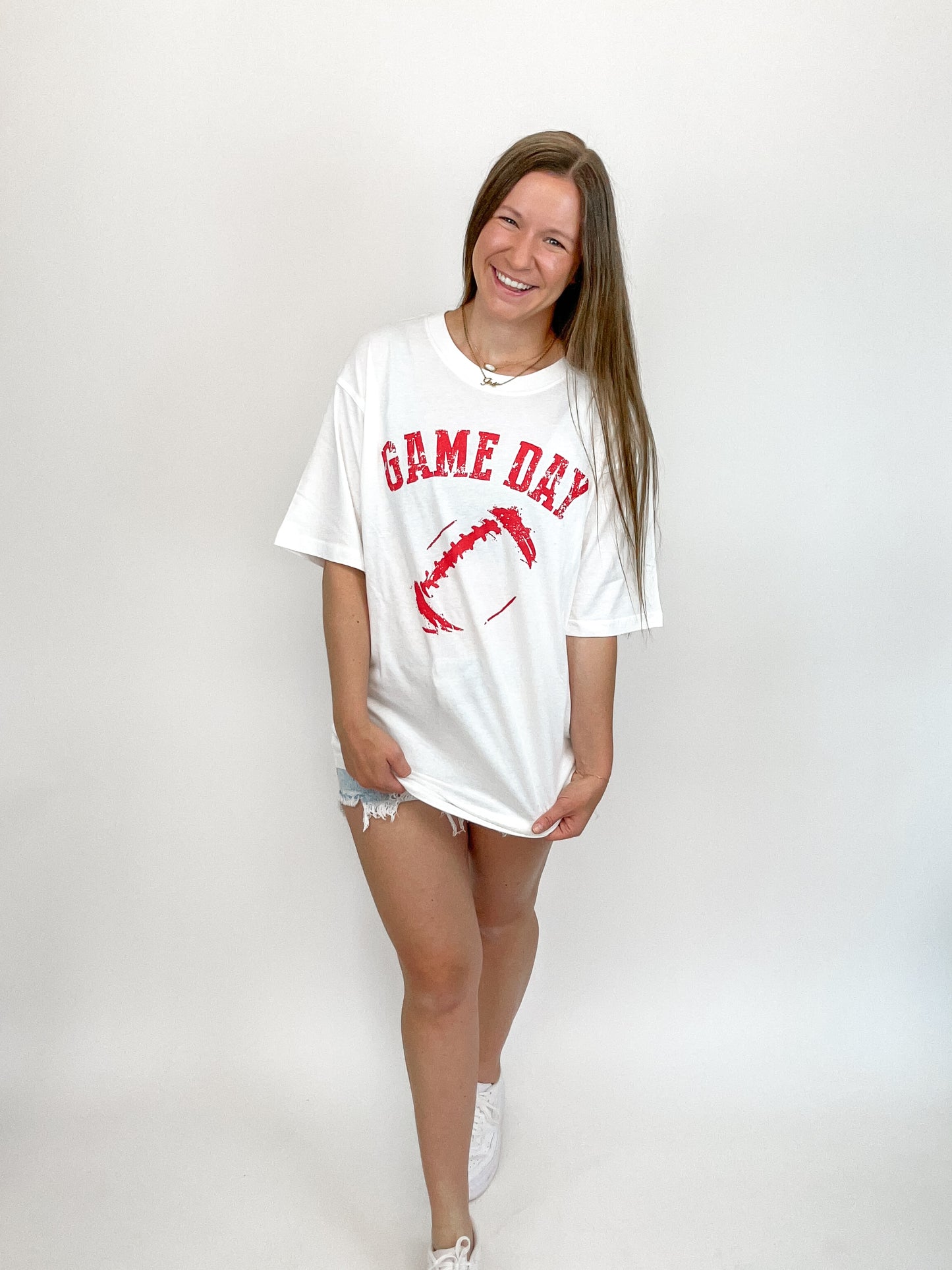 Oversized Game Day Graphic Tee