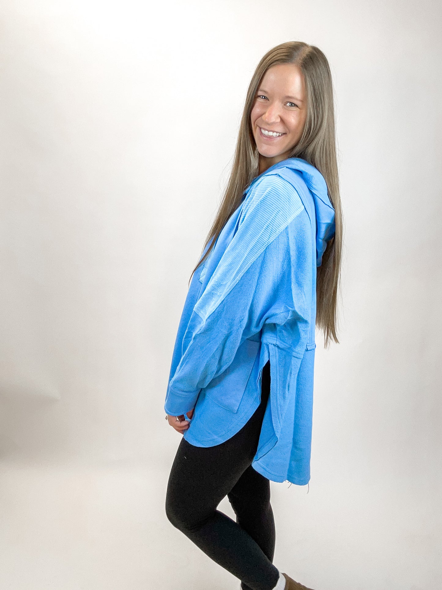 Dove Pullover | Carolina Blue