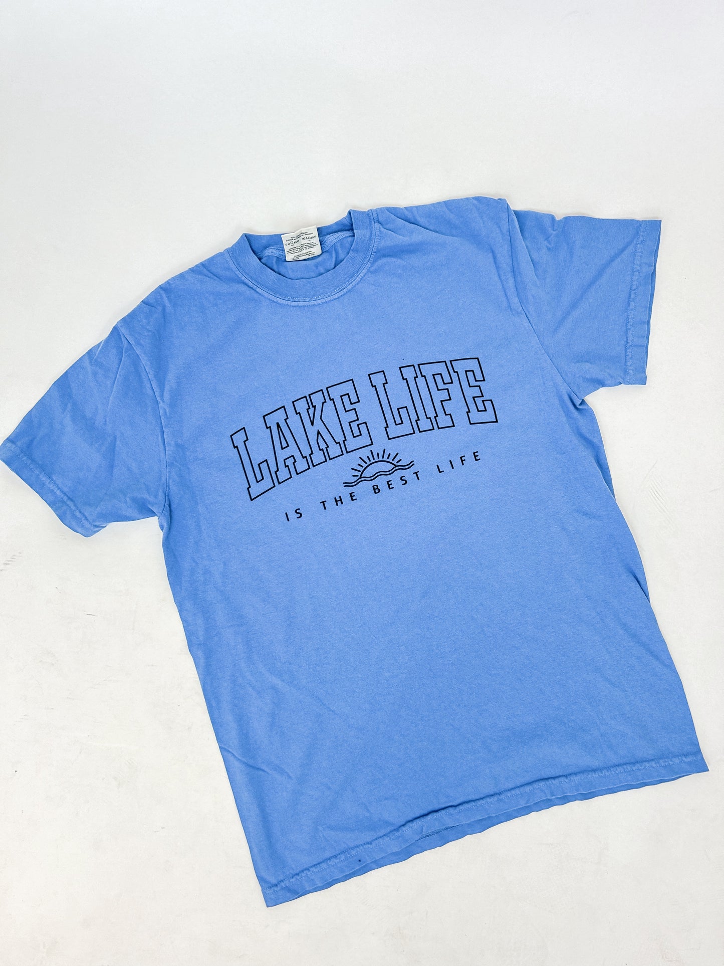 Lake Life Best Life Graphic Tee | Mystic Blue