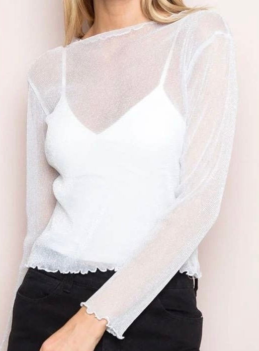 Starstruck Mesh Long Sleeve