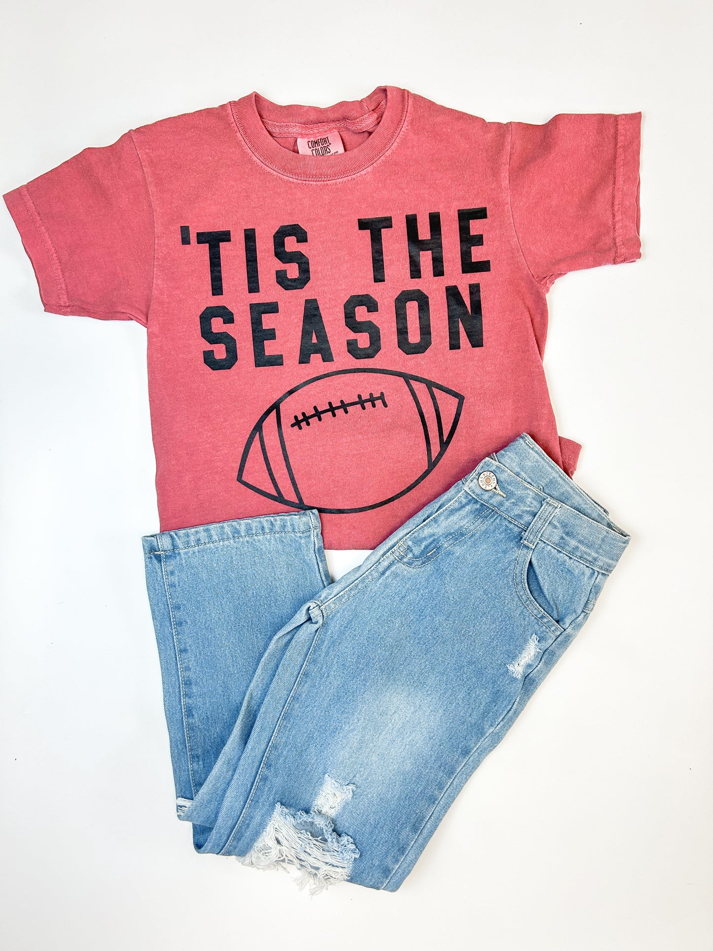 Youth Tis The Season Graphic Tee | Crimson
