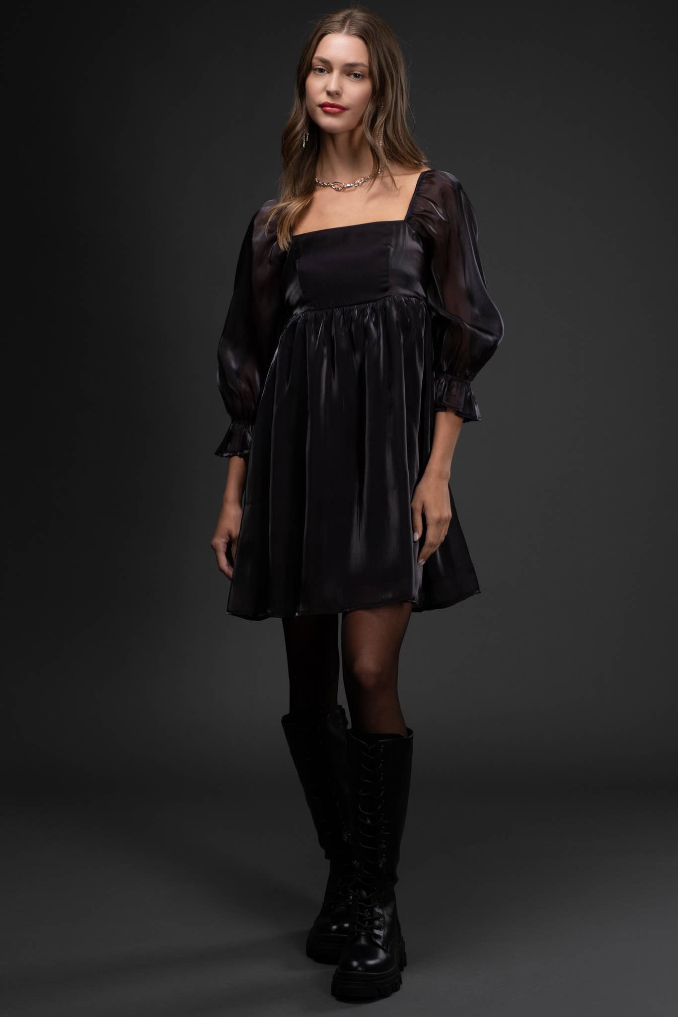 Last Night Babydoll Dress
