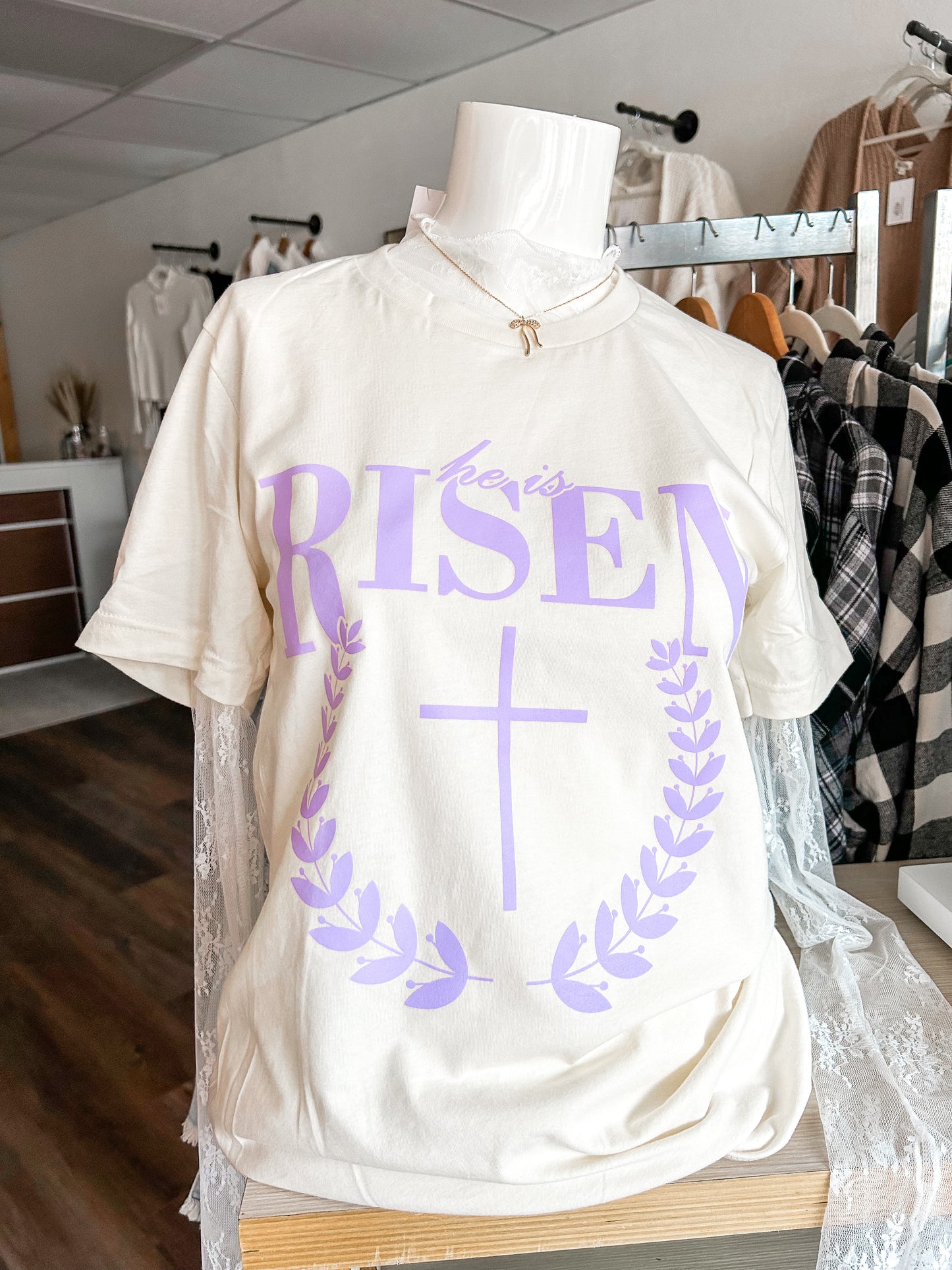 He Is Risen Graphic Tee