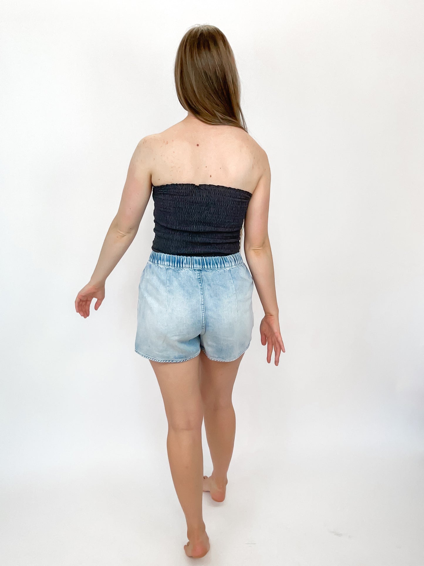 Oceanside Smocked Tube Top