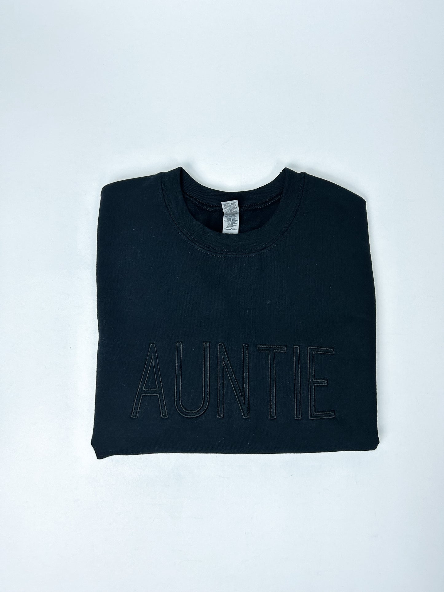 Monochromatic Auntie Crewneck