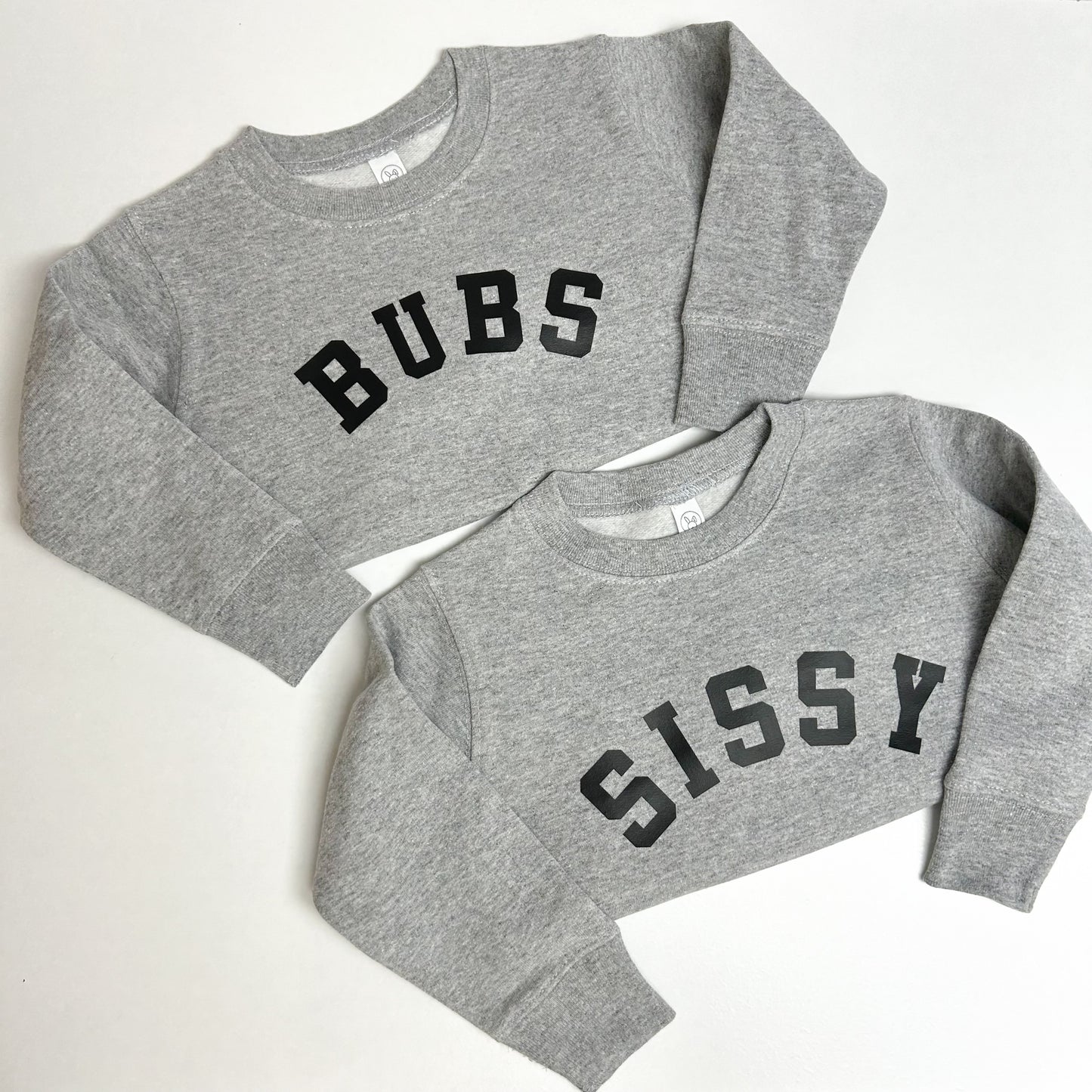 BUBS Graphic Crew | Grey