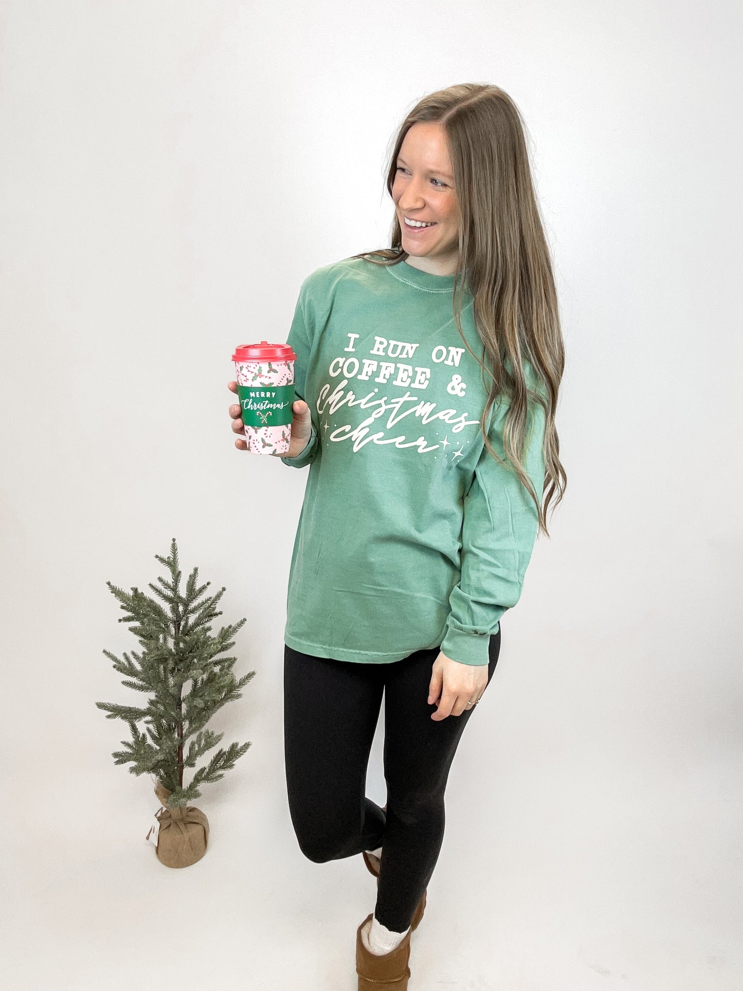 Coffee + Christmas Cheer Long Sleeve