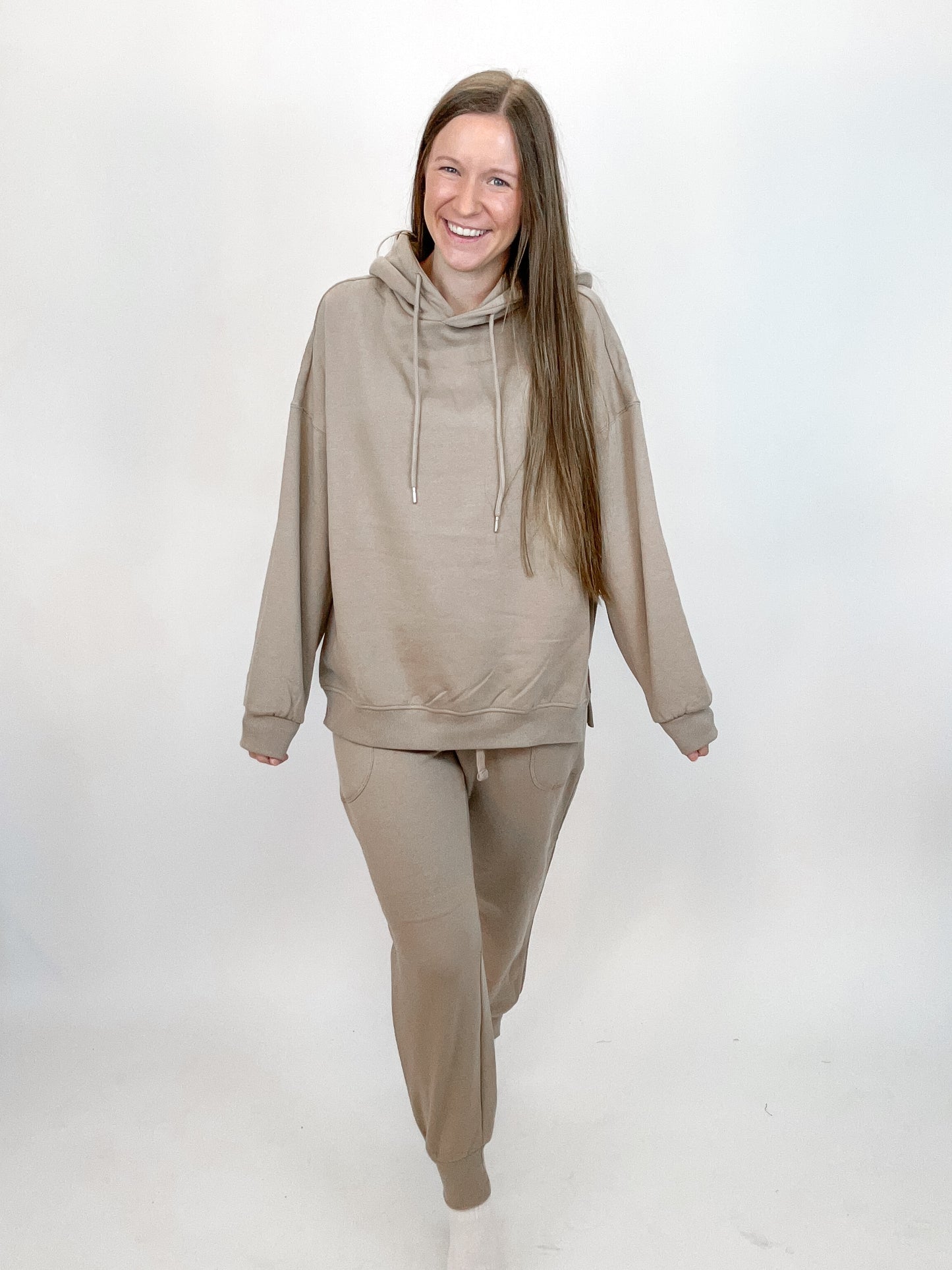 In Touch Hoodie | Sand