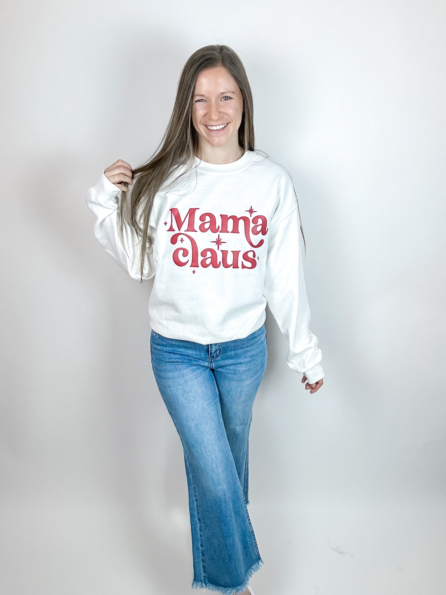 Mama Claus Graphic Crewneck