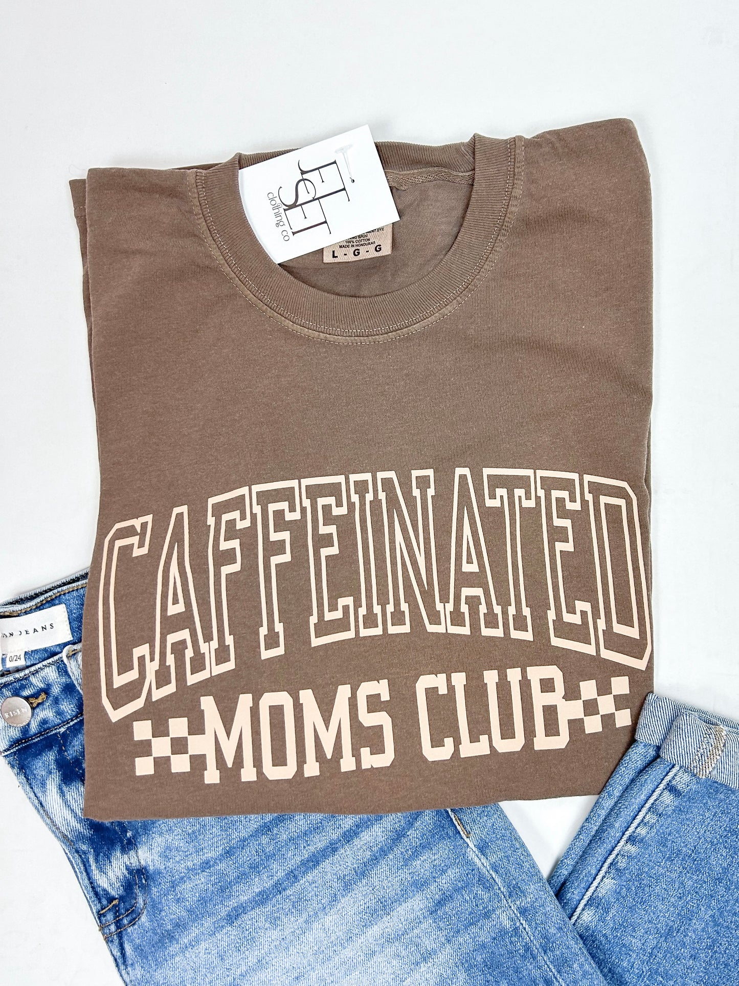 Caffeinated Moms Club Graphic Tee