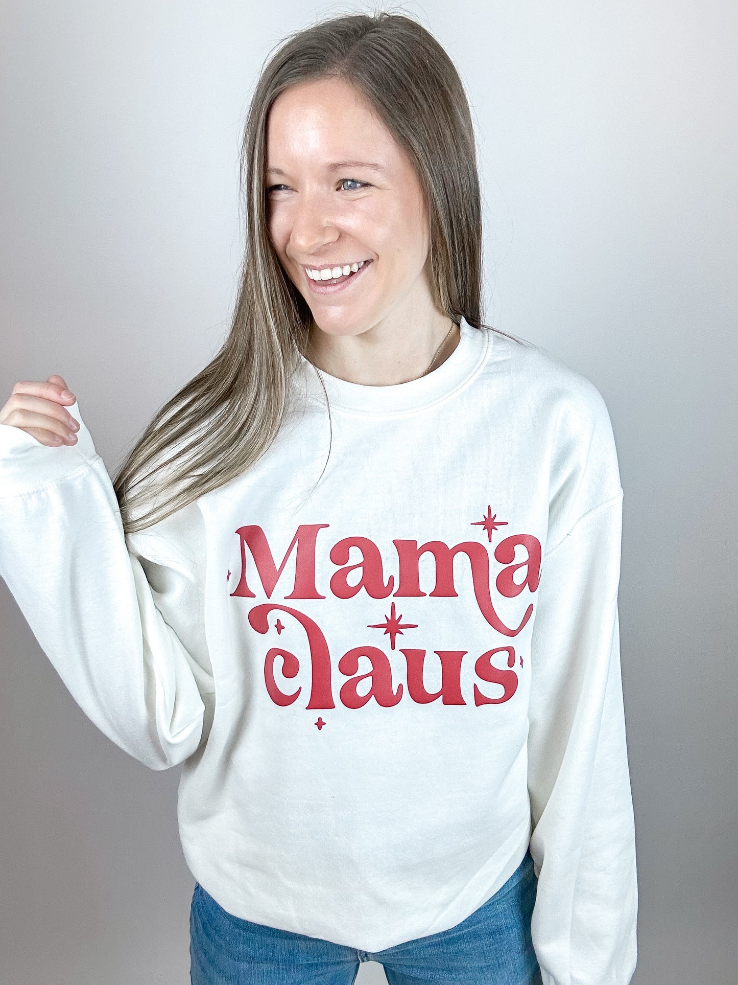 Mama Claus Graphic Crewneck