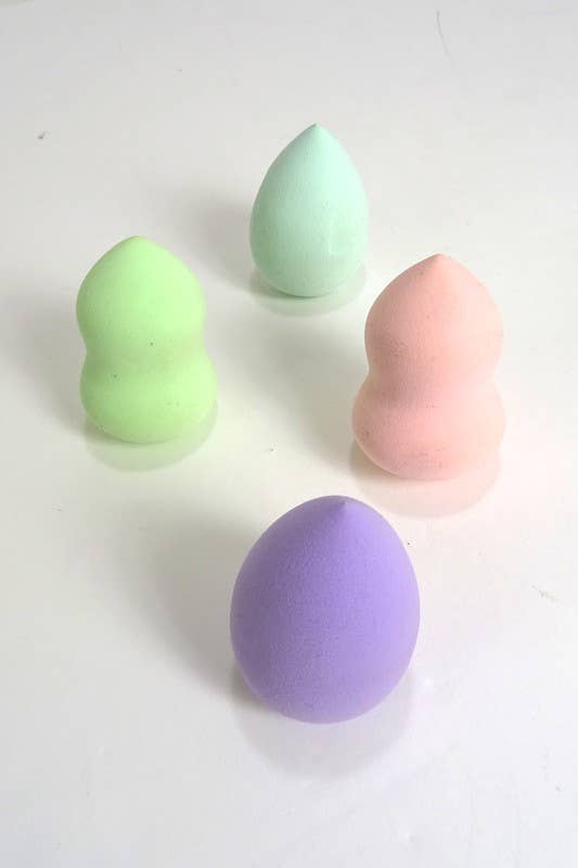 LARGE 4 PIECE COSMETIC MAKEUP SPONGE SET | PA801