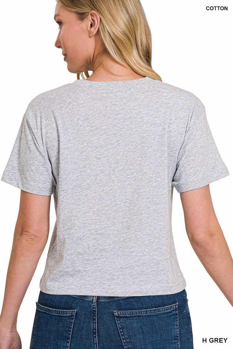 Baylor Basic Crop Tee