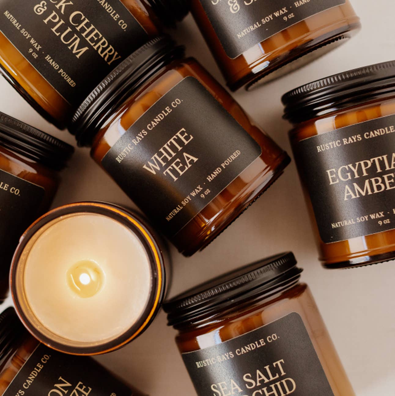 Golden Hour Soy Candle - 9 oz