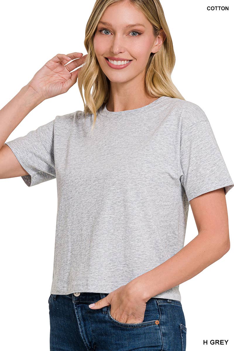 Baylor Basic Crop Tee