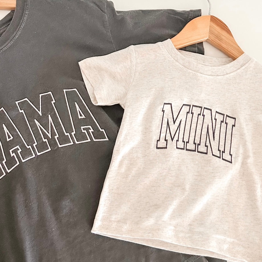Varsity MINI tee