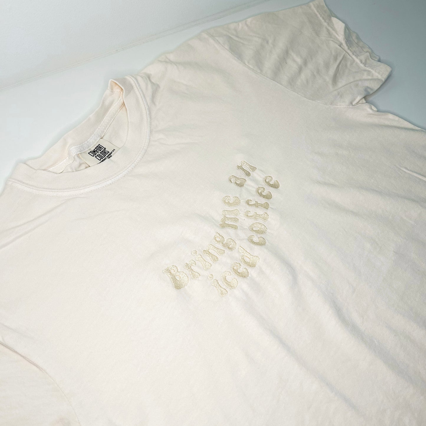 Iced Coffee Ivory Tee