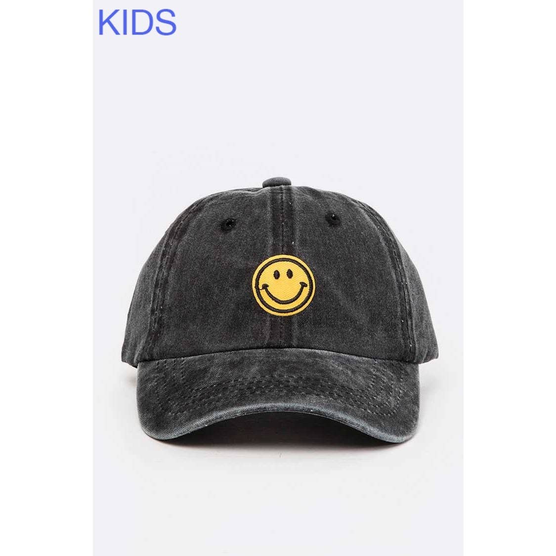 Baby/Toddler Smiley Hat | Black