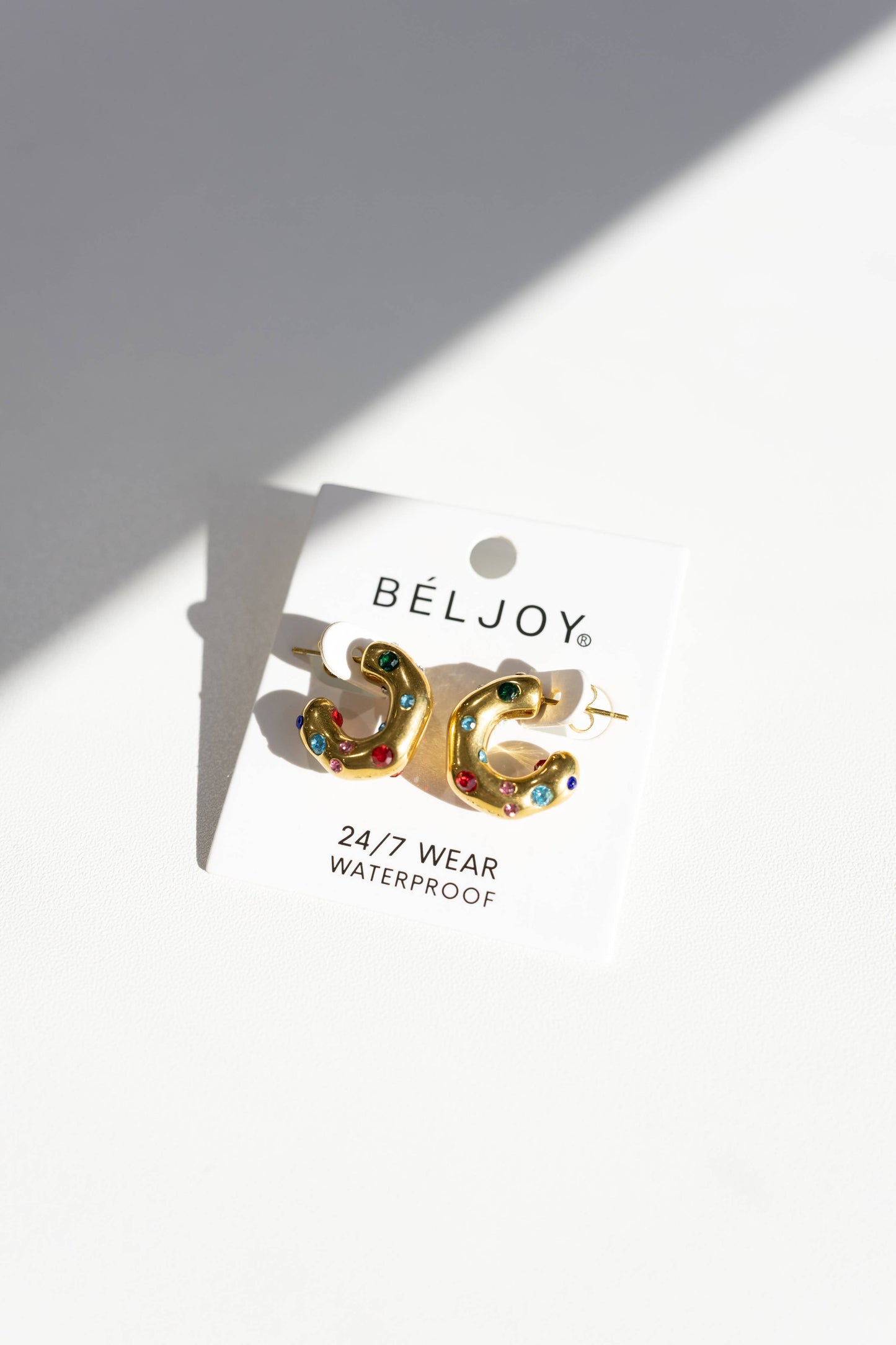 Ebby Hoop Earrings | PEARL