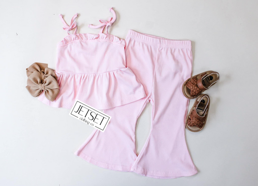 Hannah Flare Set | Pink