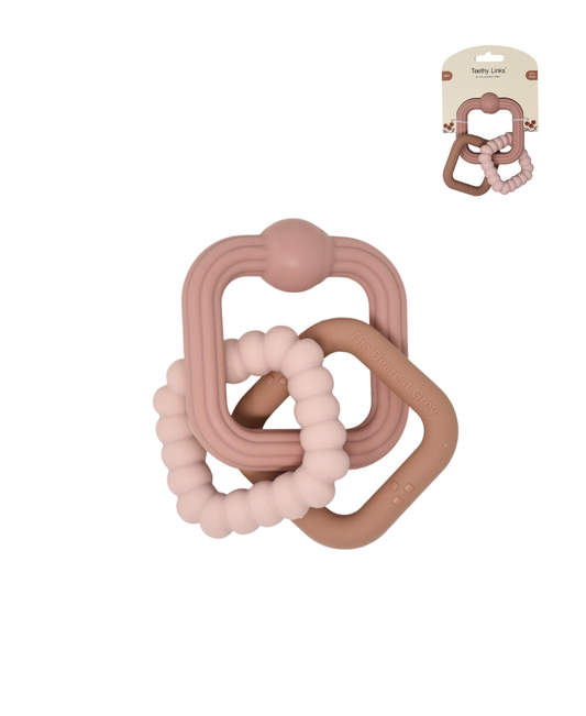 Teethy Links Teether | Pink Lemonade