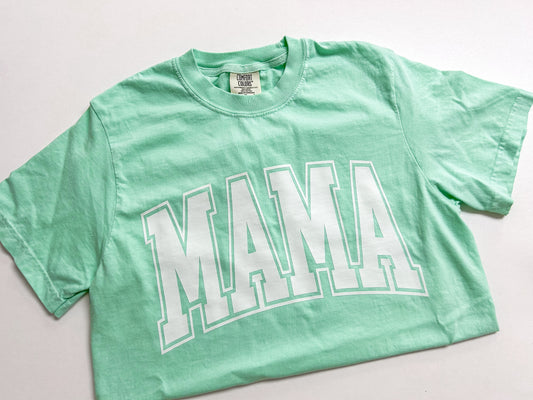 Varsity MAMA Graphic Tee | Island Green