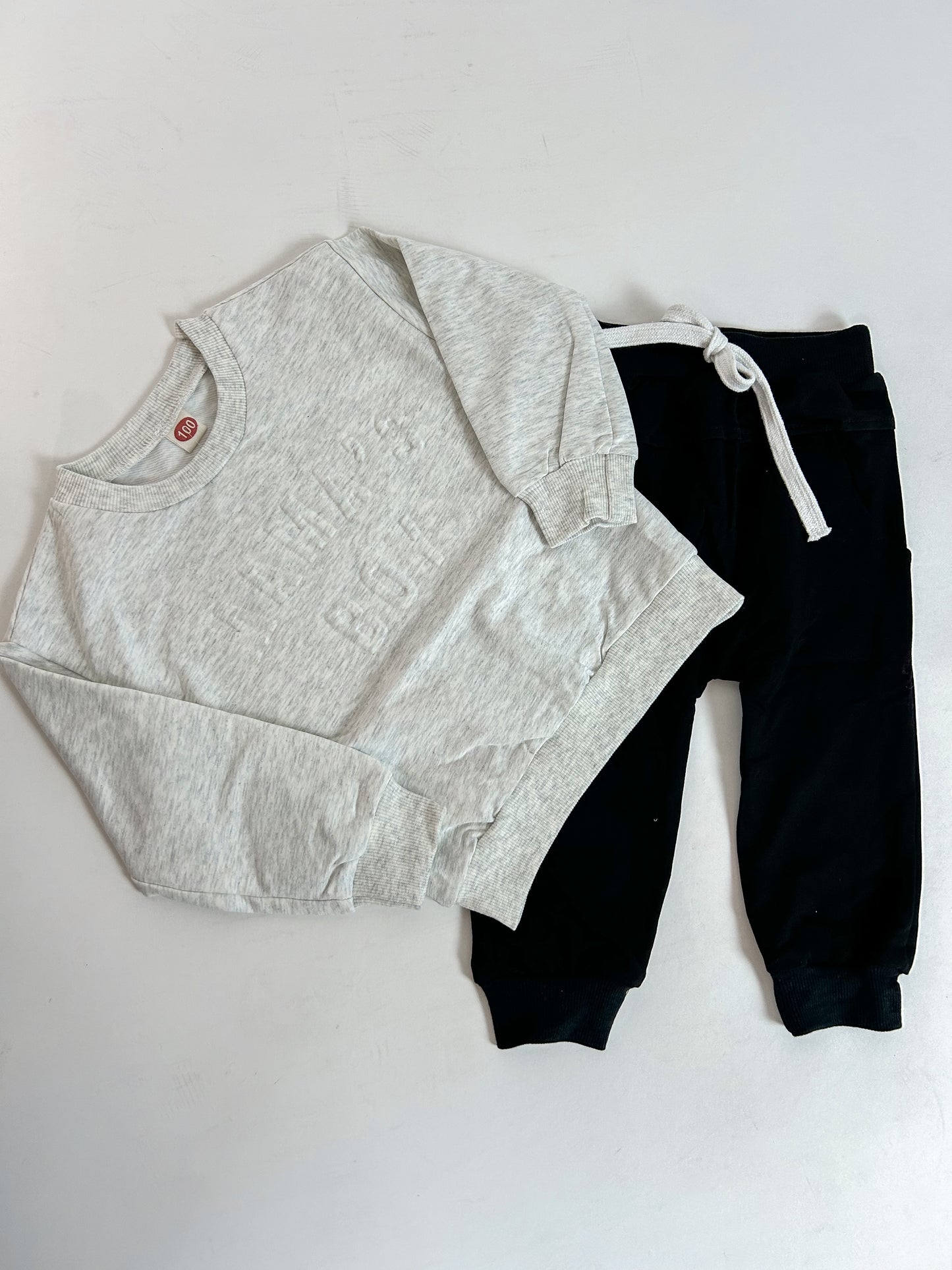 Mama’s Boy Embossed Crewneck & Pants Set