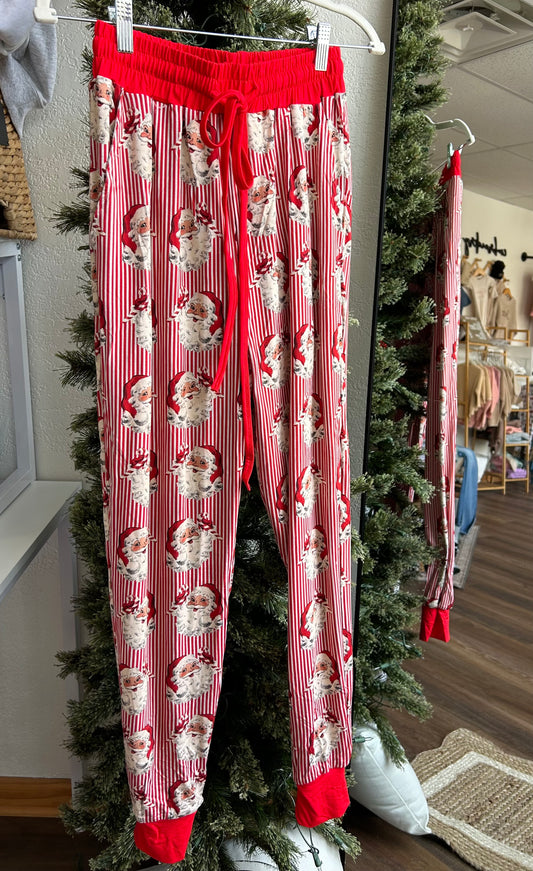 Vintage Santa Unisex Adult Joggers
