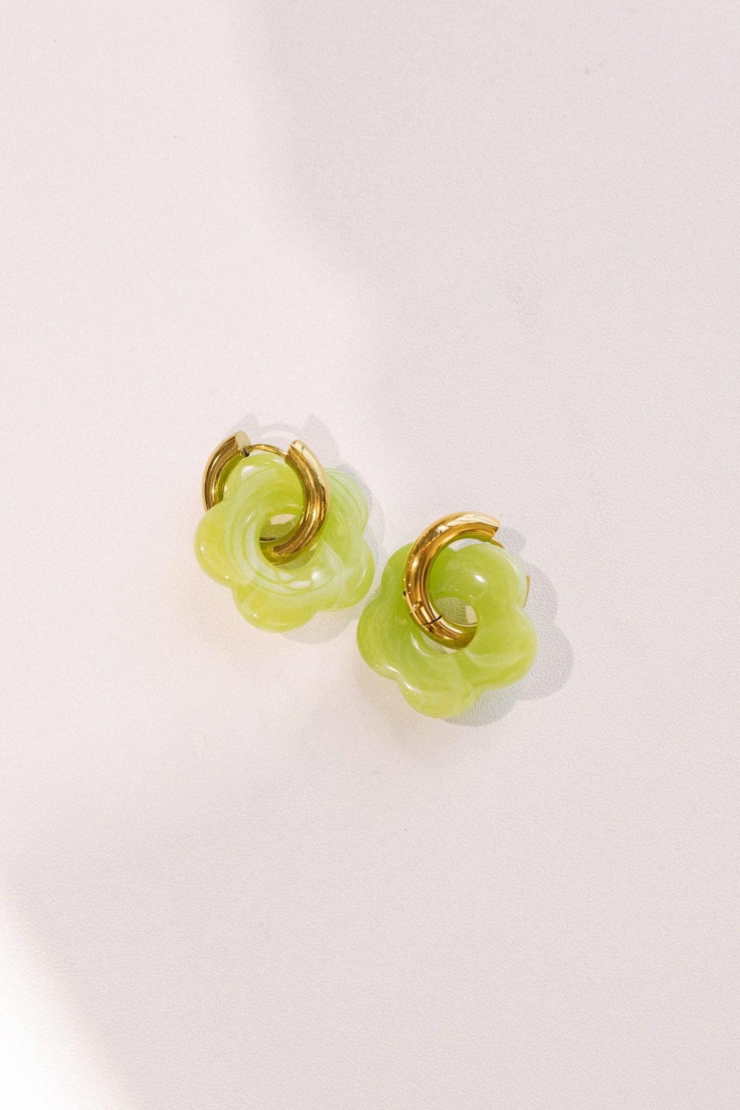 Color Me Daisy Hoop Earrings | TURQUOISE