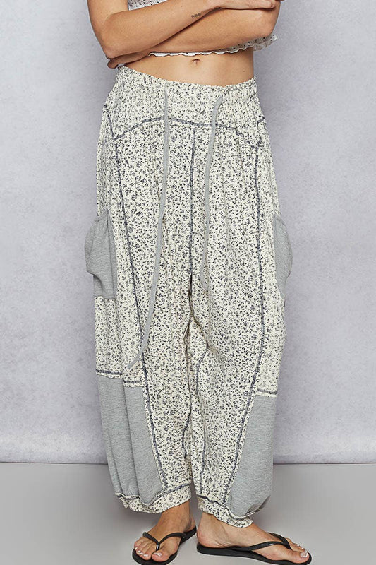 Stevie Grey Floral Pants