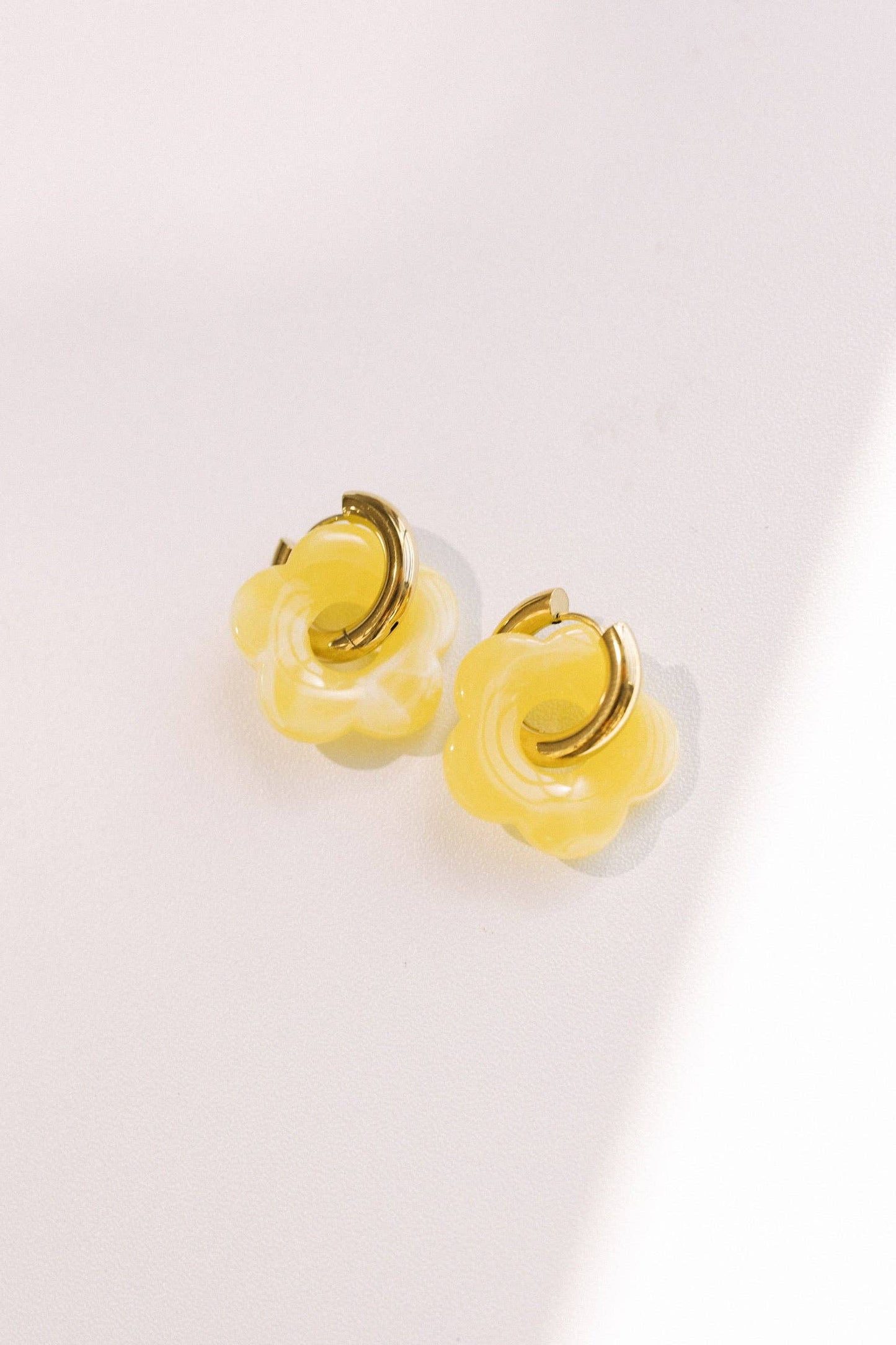 Color Me Daisy Hoop Earrings | TURQUOISE