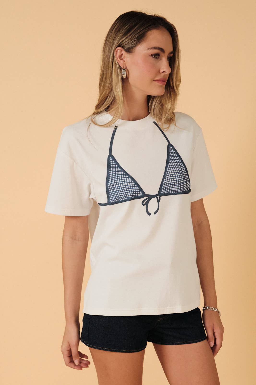 Oversized Bikini Graphic Tee