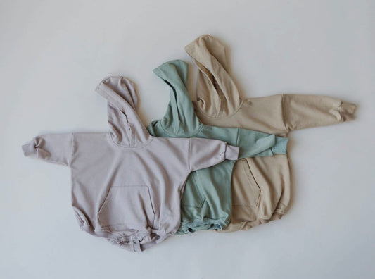 Oversized Hoodie Romper | Customizable