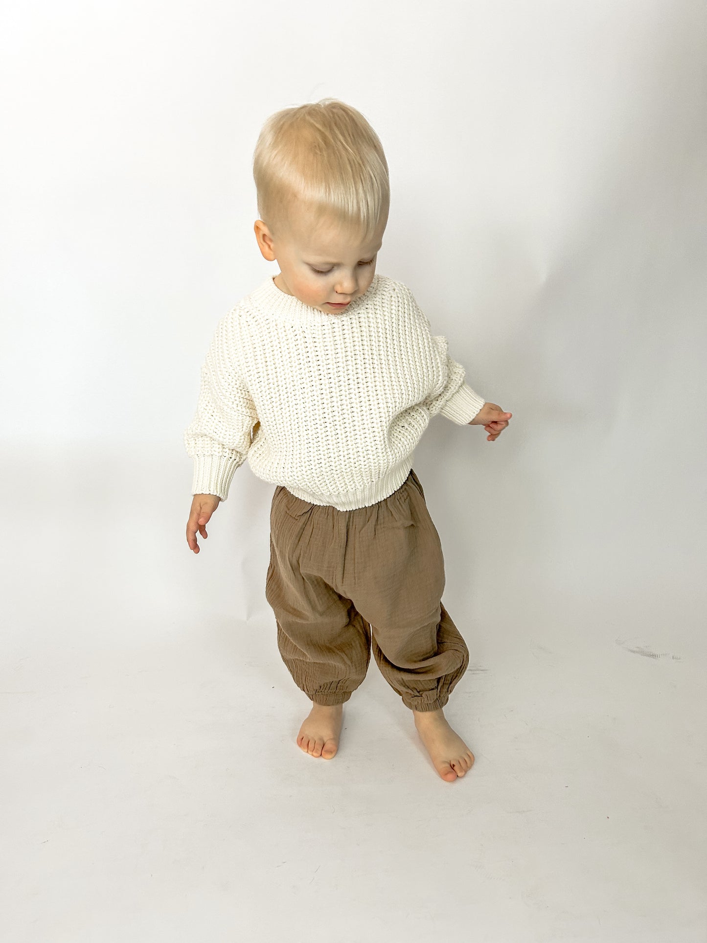 Harem Pants | Almond