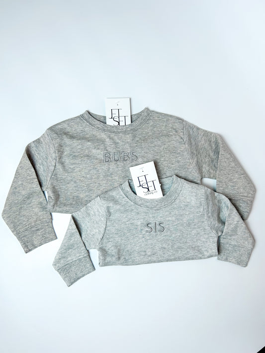 SIS Lightweight Crewneck