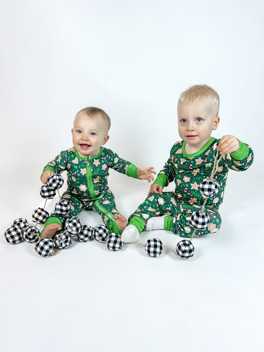 Bamboo Holiday Treats Pajama Set
