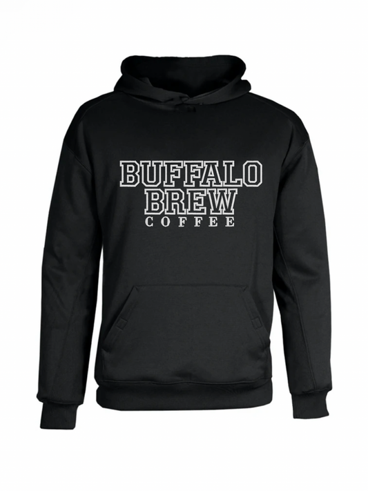 Embroidered Buffalo Brew Coffee Hoodie