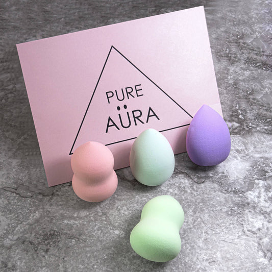 LARGE 4 PIECE COSMETIC MAKEUP SPONGE SET | PA801
